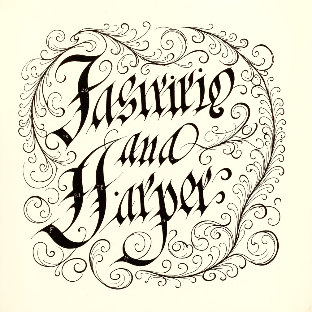 Vintage Pen Lettering Artistry