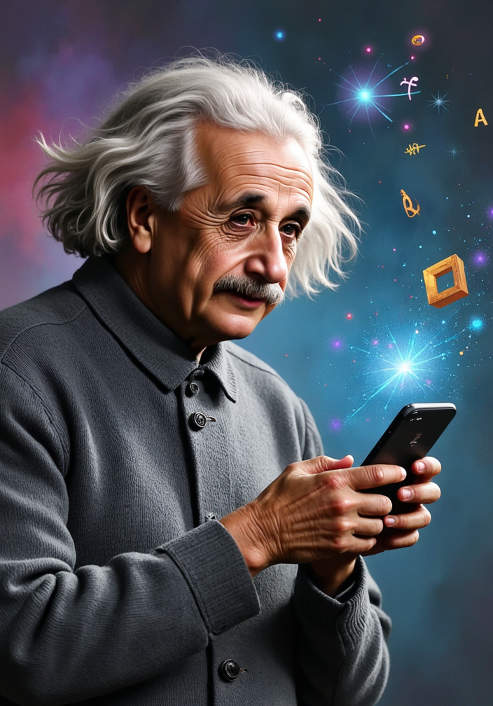 Einstein Inspired Imagery