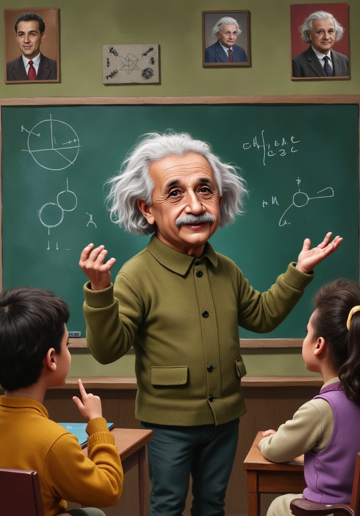 Einstein Inspired Imagery