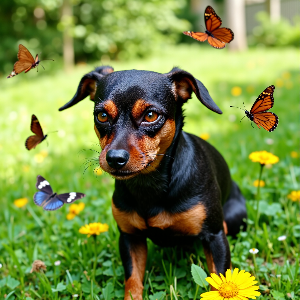 Mini Pinscher Dreamscapes