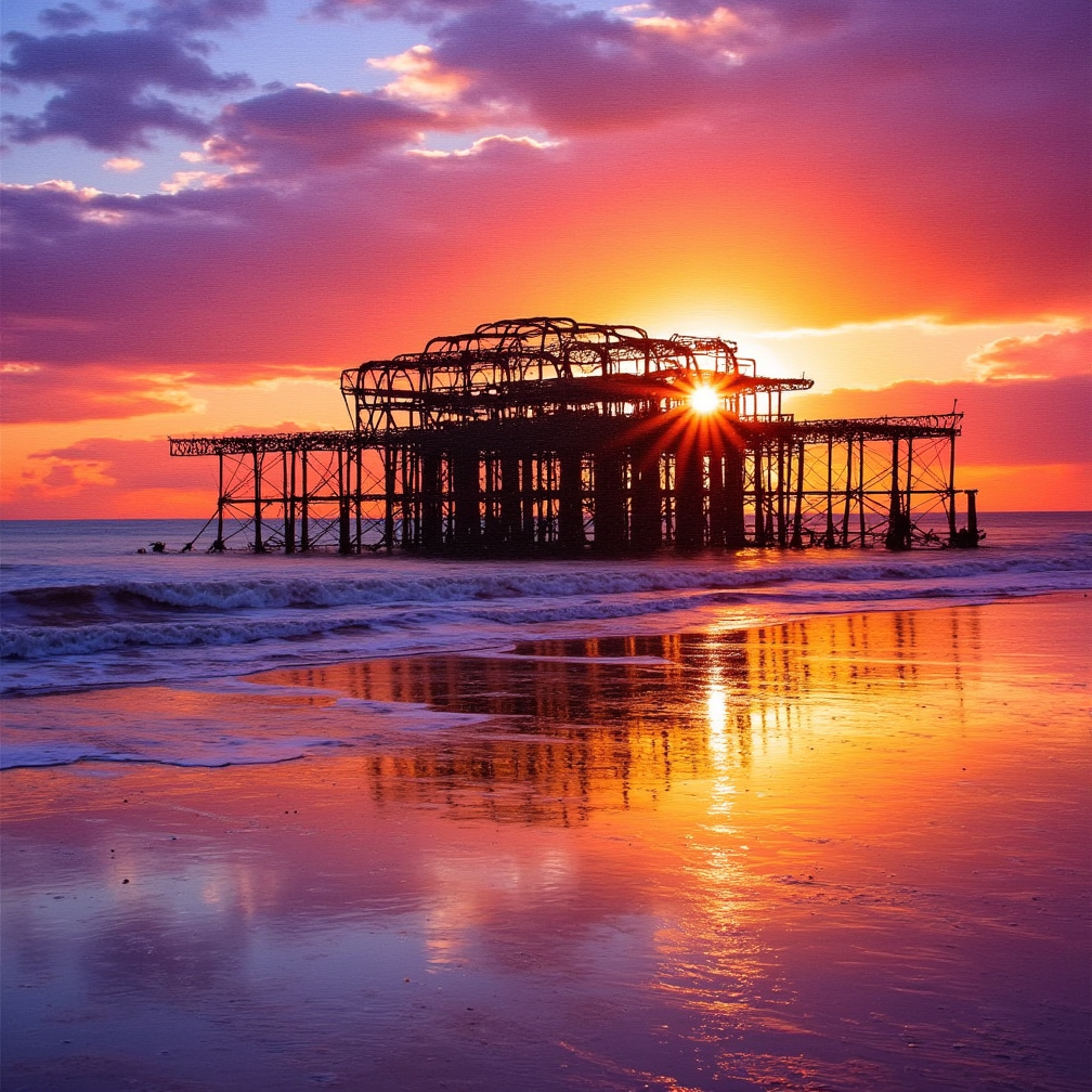 Brighton West Pier Visualizer