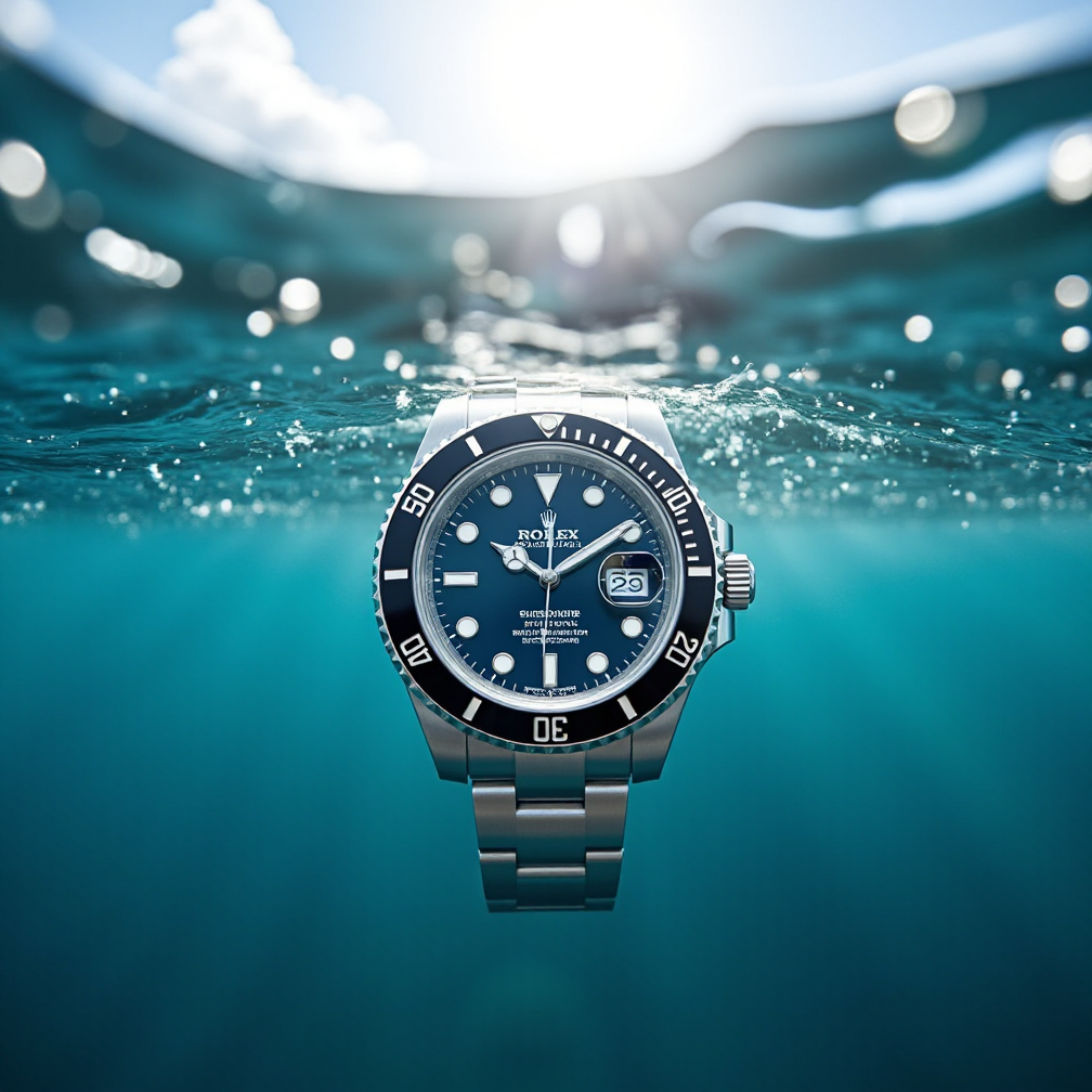 Underwater Luxury Watch Visualizer