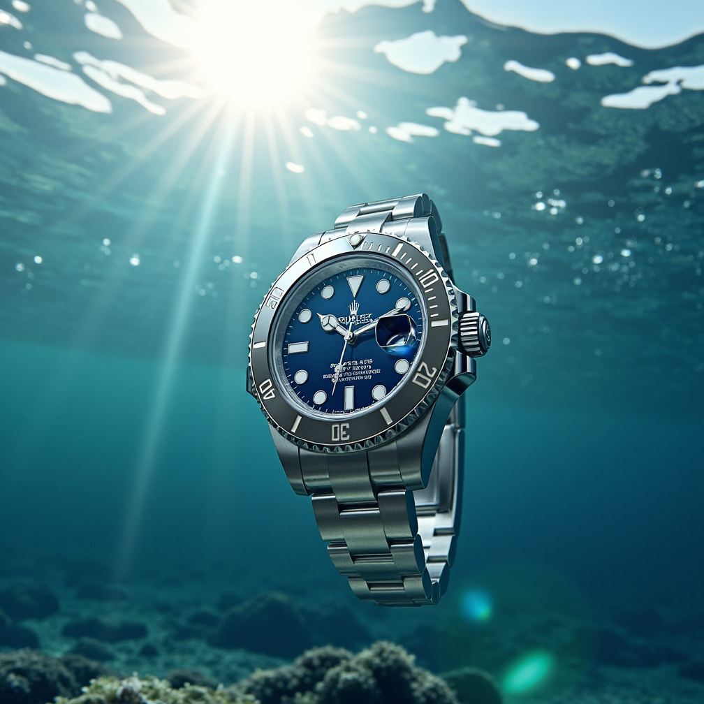 Underwater Luxury Watch Visualizer