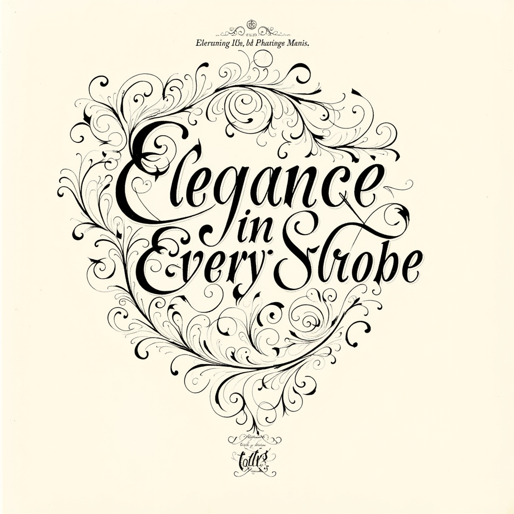 Vintage Pen Lettering Artistry