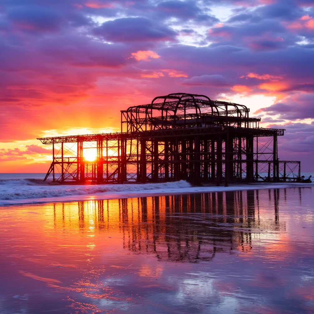 Brighton West Pier Visualizer