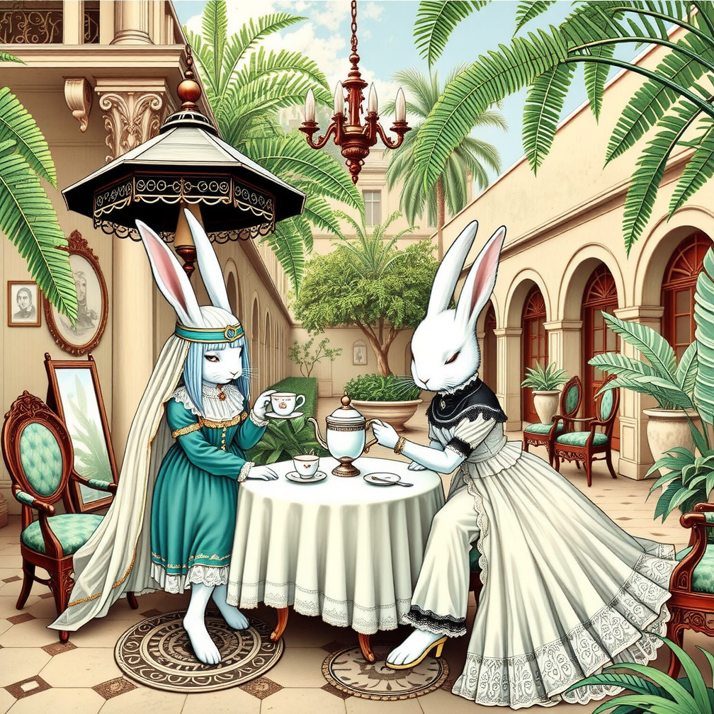 Majesty Rabbit Elegance