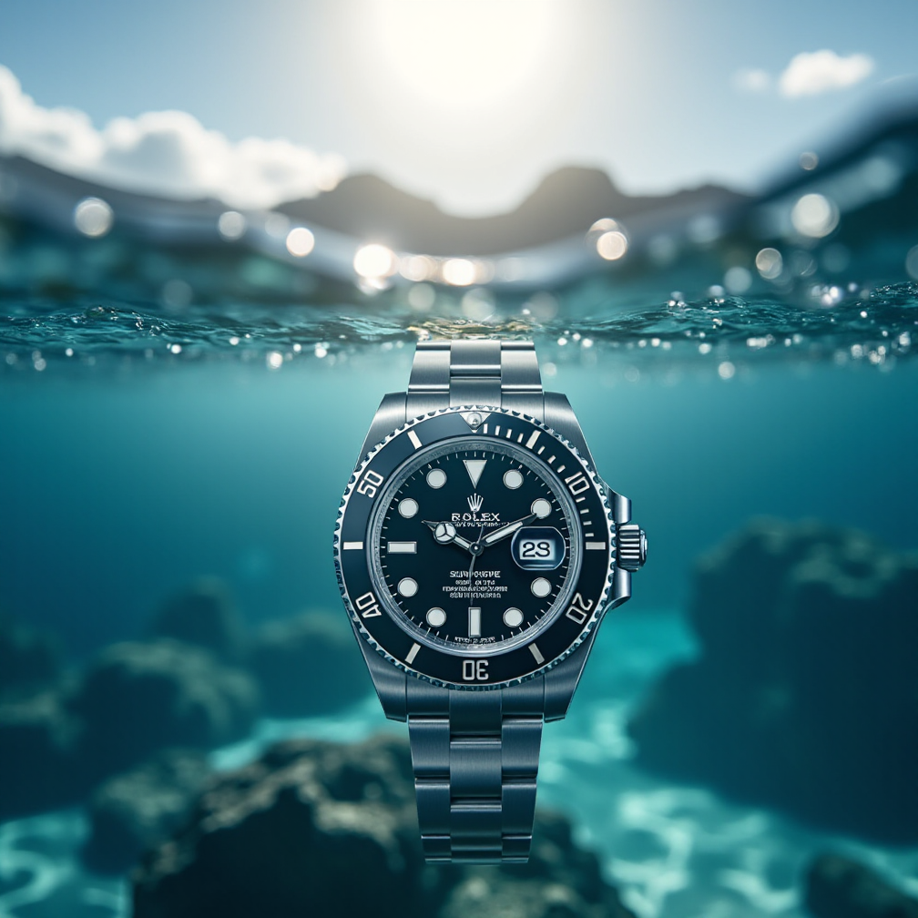 Underwater Luxury Watch Visualizer